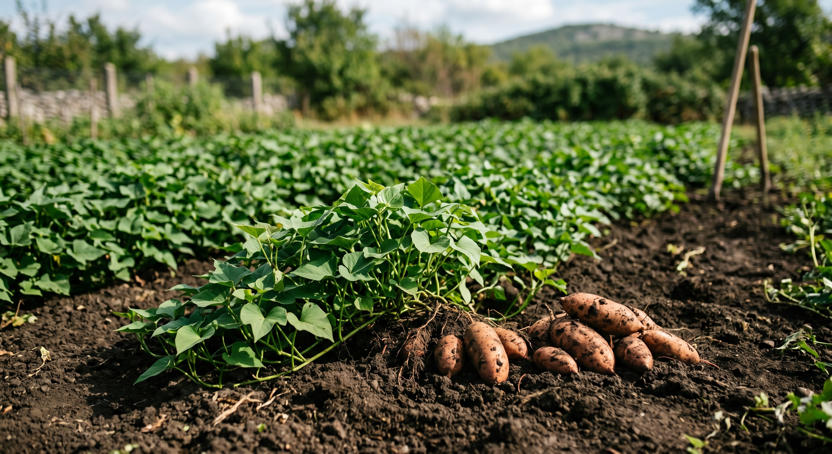 Batat u vrtu: idealno vrijeme za sadnju i savjeti za bogat urod