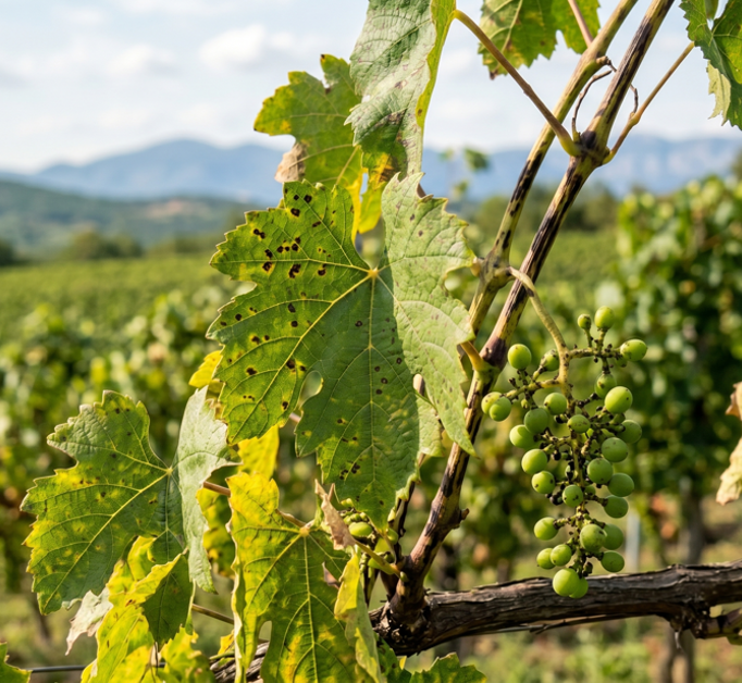 Crna pjegavost vinove loze: tiha prijetnja koja smanjuje urod