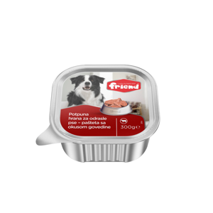 HRANA ZA PSE PAŠTETA GOVEDINA 300 G