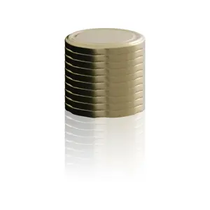 POKLOPAC TO 66 MM ZLATNI 12 KOM