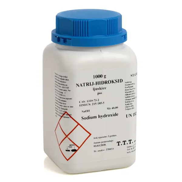 KAUSTIČNA SODA 1 KG