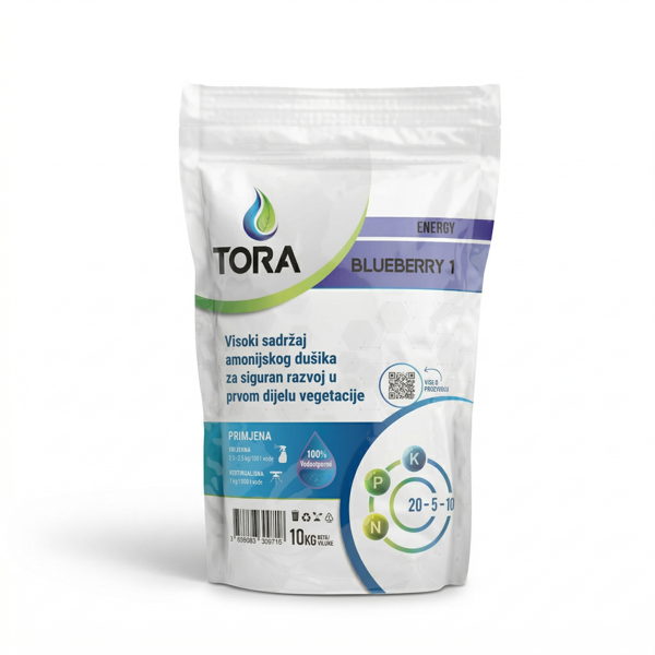 TORA BLUBERRY 1 20-5-10+ME 10 KG